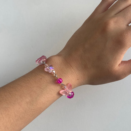 Pink jewelry trendy fashion bracelet